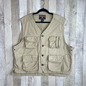 Duluth Trading Co Vest Mens 2XL Utility Canvas Workwear Pockets Fishing
Hunting